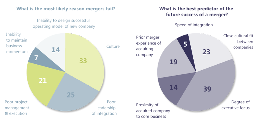 Merger-Pie-Charts